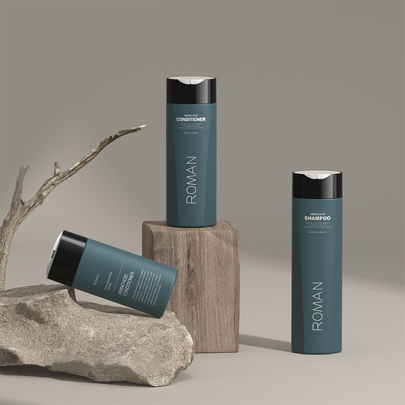 200 মিলি 300 মিলি 400 মিলি 500 মিলি রিফিলযোগ্য পিইটি ফ্রস্টেড প্লাস্টিক শ্যাম্পু ক্রিম লোশন জেল প্যাকেজিং চা অপরিহার্য তেলের বোতল ডিস্ক ক্যাপ সহ